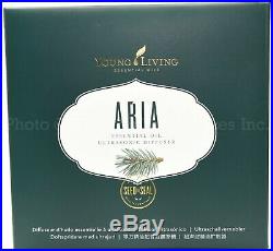 Young Living Aria Ultrasonic Diffuser Essential Oils Remote, LED Lights, Music