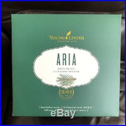 Young Living Aria Ultrasonic Essential Oils Diffuser LED Lights Music Remote