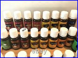 Young Living Essential Oil LOT 36 New Sealed Bottles 15ml and 5 ml Bottles