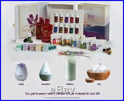 Young Living Essential Oil Premium Starter Kit with Diffuser of your Choice
