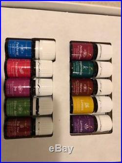 Young Living Essential Oil Premium Starter Kit with Rose Mist Diffuser used once