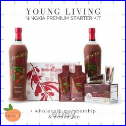 Young Living Essential Oils Ningxia Red Nitro Starter Kit Bundle & Membership