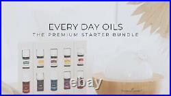Young Living Essential Oils Premium Starter Kit with Aria Diffuser $700+ Value