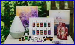 Young Living NEW Premium Starter Kit With 11 Essential Oils & Dewdrop Diffuser