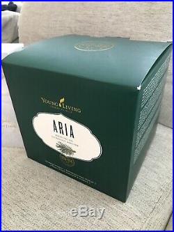 Young Living Premium Kit Dewdrop Home Rainstone Aria Diffuser Essential Oils Col