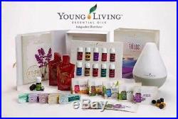 Young Living Premium Starter Kit 11 Essential Oils Diffuser Samples Membership