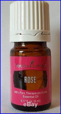 Young Living Rose Essential Oil 5 ml Bottle AUTHENTIC AND FACTORY SEALED