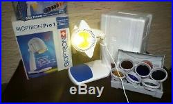 Zepter Bioptron PRO1 LAMP Light Therapy + 7 COLOR IN BOXes + extra bulb