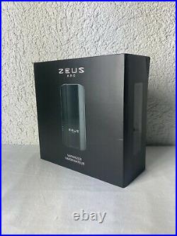 Zeus Arc Edelstahl black Vaporizer dry herb Kräuter tragbar portable